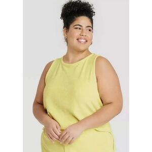 NEW A New Day Terry Cloth Tank Top